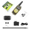 Dog Training Collar IP67 Waterproof Pet Trainer 300mAh Rechargeable 875 Yard Remote Control 4 Modes