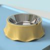 Pet Cat Dog Bowl For Food And Water, Stainless Steel Pet Feeding Bowl