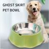 Pet Cat Dog Bowl For Food And Water, Stainless Steel Pet Feeding Bowl